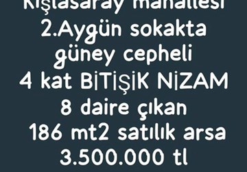 ALTIN EMLAK'TAN ŞEHİR MERKEZİNDE 8 DAİRE ÇIKAN ARSA