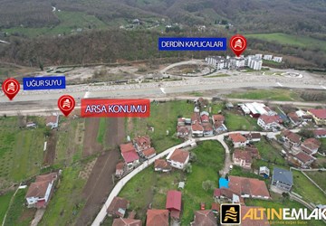 ALTIN EMLAK'TAN BEYKÖY DERDİN TERMAL KARŞISI SATILIK 1936M² ARSA