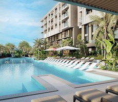 Antalya Konyaaltı'nda Plaja ve Sosyal Olanaklara Yakın Satılık Otel Konseptli Site de Lüks Daireler