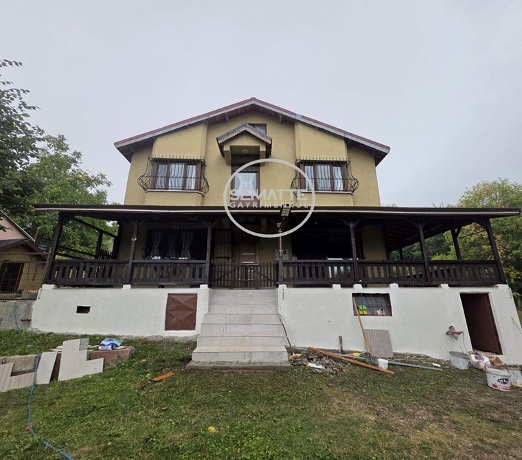 SATILIK MÜSTAKİL BAHÇELİ EV - 6 DÖNÜM ARSA İÇİNDE