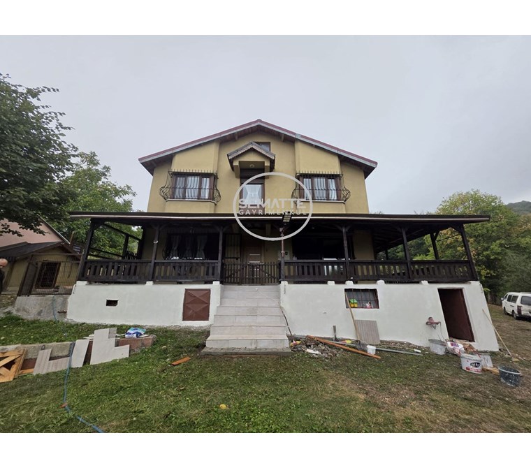 SATILIK MÜSTAKİL BAHÇELİ EV - 6 DÖNÜM ARSA İÇİNDE