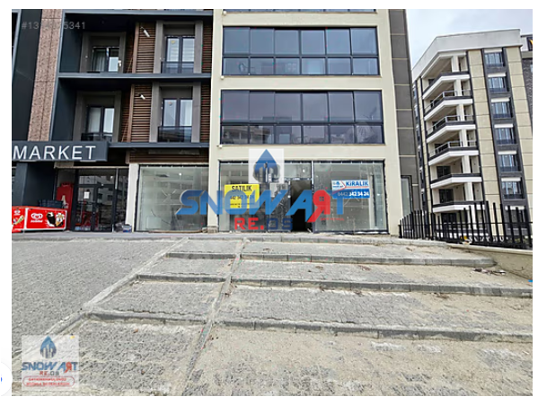 SNOW ART GM'DEN YILDIZKENT BULVARDA 417 M² SATILIK DÜKKAN