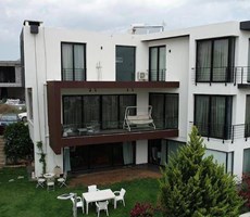LEFKOŞA GÖNYELİ BARAJ BÖLGESİ SATILIK TÜRK MALI BÜYÜK BAHÇELİ 5+2 TRİPLEX VİLLA £480.000