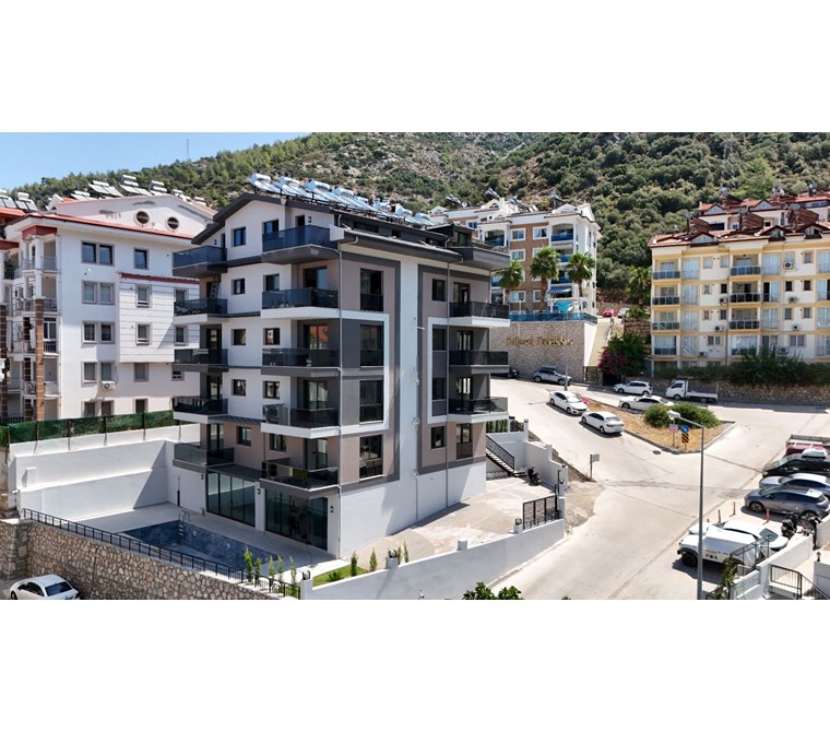 MUĞLA FETHİYE TAŞYAKA PATLANGIÇ MELISSA SİTESİ SIFIR ZEMİN KAT 1+1 DAİRE