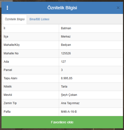 EMLAK 72'DEN BEDYAN'DA YATIRIMLIK MÜSTAKİL TARLA