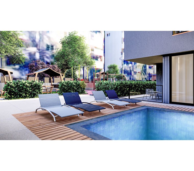 Apartments for Sale in Ultra Luxury Complex in Center of Antalya, One Step Away from All Amenities