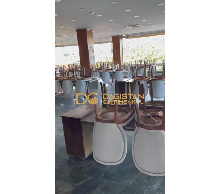 BAHÇEŞEHİR'DE GÖLET MANZARALI KİRALIK RESTAURANT -CAFE İŞLETMESİ İÇİN KDV AVANTAJLI İŞ YERİ