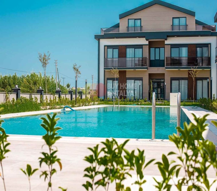 Furnished Apartments for Investment in a Luxury Complex with Rental Guarantee in Antalya Belek