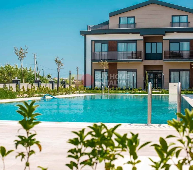 Furnished Apartments for Investment in a Luxury Complex with Rental Guarantee in Antalya Belek