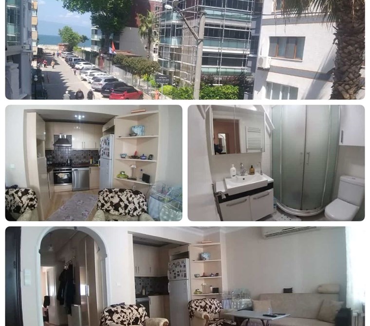 EMLAK HABERCİSİ'NDEN SAHİLE 30 METRE ARA KAT 2+1 DAİRE