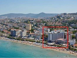 KUŞADASI KADINLAR DENİZİ PLAJINDA SATILIK OTEL P222125