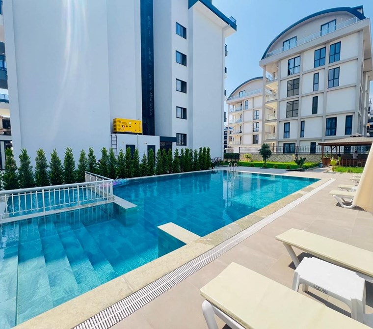 DENİZ MANZARALI 2+1, ÇİFT BANYOLU SIFIR DAİRE, TAKASLI