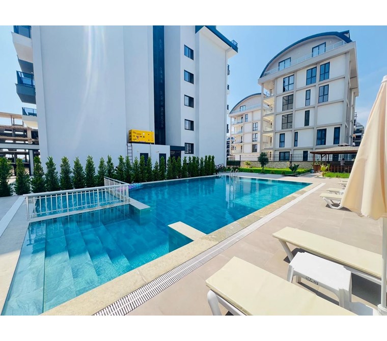 DENİZ MANZARALI 2+1, ÇİFT BANYOLU SIFIR DAİRE, TAKASLI
