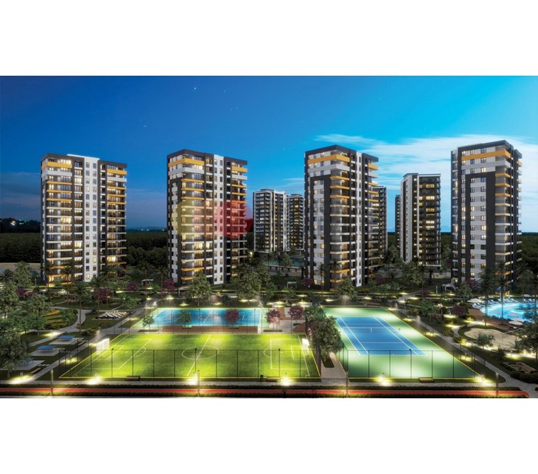 Luxury Apartments with Pool in Dosemealti: Sustainable Living in Summer-Winter with Residence Permit