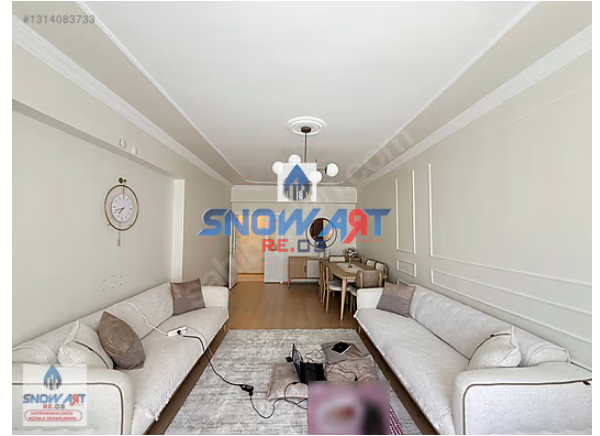 SNOW ART GM'DEN YILDIZKENT BULVARDA FULL YAPILI 3+1 DAİRE