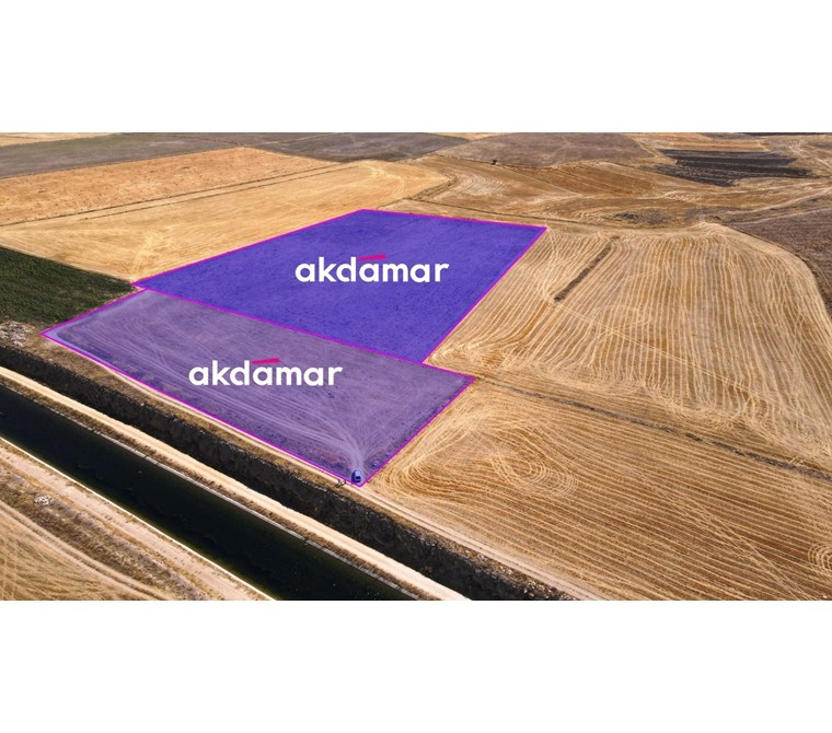 AKDAMAR - KÖPRÜBAŞI Sulama Kanalı DİBİ 40.900 m² Satılık Tarla
