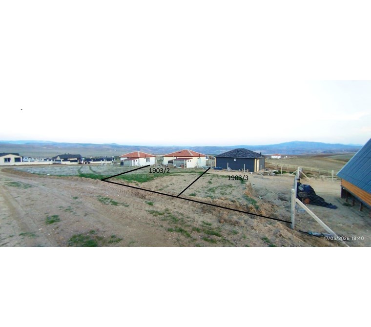 Kırıkkale Hacılar Baraj manzaralı satılık 500 m2 Arsa